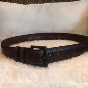 Columbia  Genuine Leather mens belt NWOT